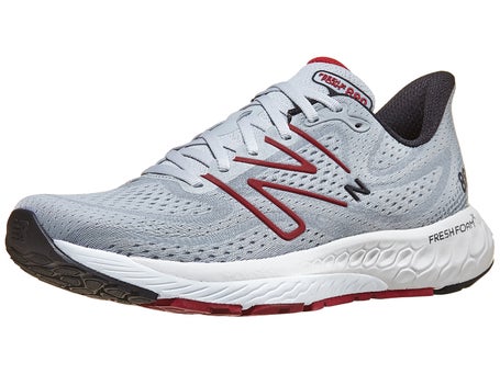 New Balance Fresh Foam X 880 v13 Men's Shoes Grey/Crims | Running Warehouse