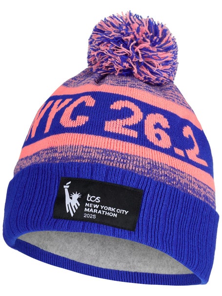 New Balance NYC Marathon 25 Pom Beanie