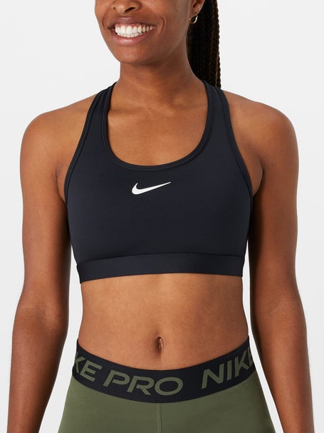 Women's Nike Swoosh Medium Support Bra - Black