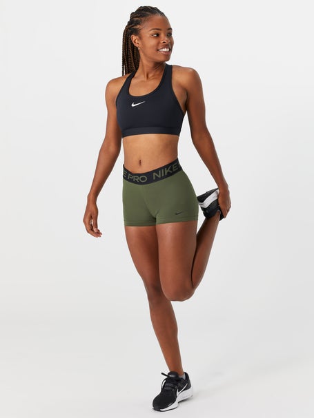 Nike Swoosh Medium Support Sports Bra Women - black/white DX6821-010