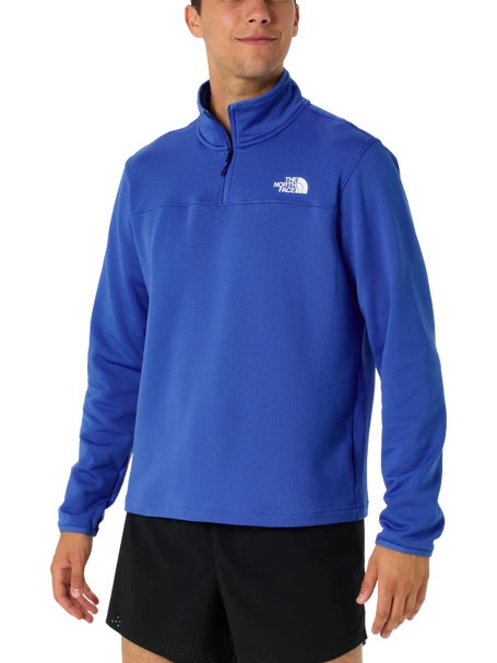 The North Face Mens Cedar Trail Grid Fleece 1/4 Zip