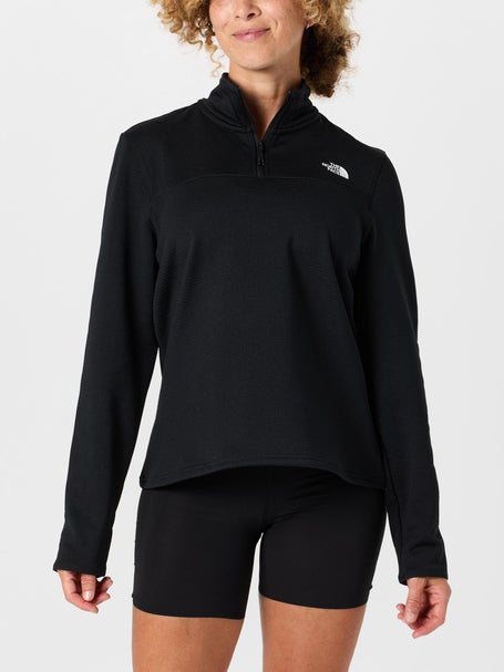 The North Face Womens Cedar Trail Grid 1/4 Zip Jacket