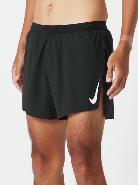 Nike Aeroswift 4in Running Shorts Mens Khaki/Orange, £22.00