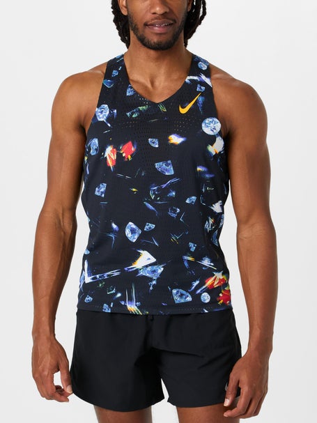 Nike Mens Dri-FIT Aeroswift AOP Singlet