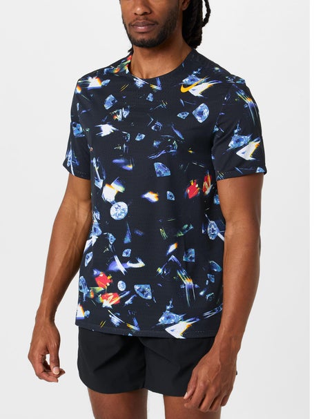 Nike Mens Dri-FIT Aeroswift AOP Short Sleeve