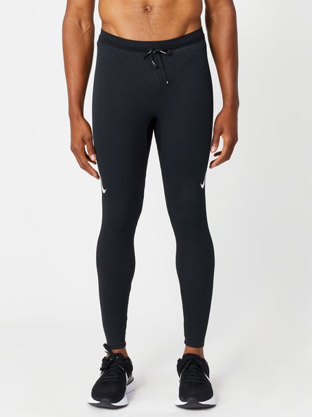 beet Detective Gastvrijheid Nike Men's Dri-FIT ADV Aeroswift Tight Black/White | Running Warehouse