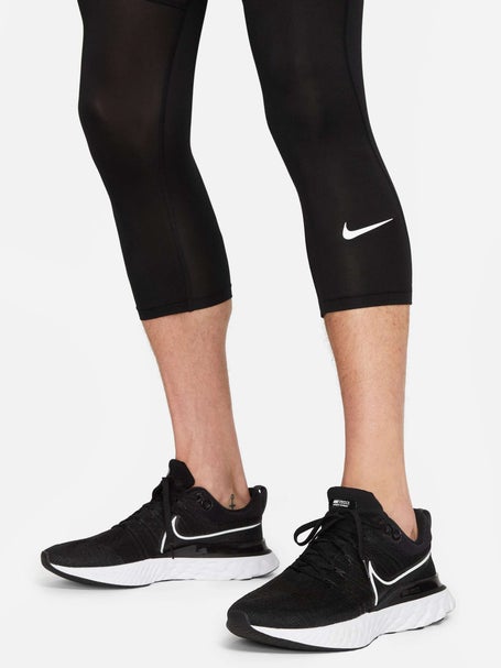 Nike Pro Training Tights Mens Size Small Black Light Smoke Grey