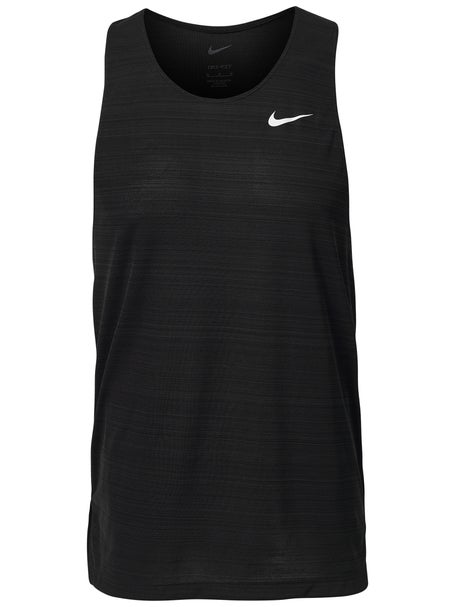 Débardeur de Sport Noir Homme Nike Singlet