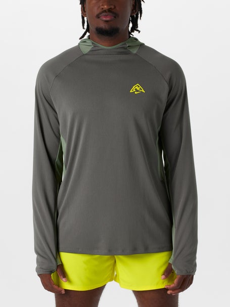 Nike Mens Dri-FIT UV Hood Long Sleeve Top