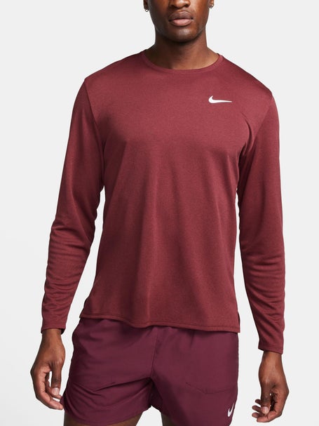 Nike Men's Holiday Dri-FIT UV Miler Top Long Sleeve | Running Warehouse