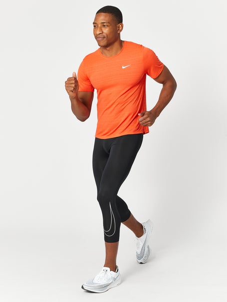 bloemblad Doorzichtig gehandicapt Nike Men's Core Dri-FIT Pro 3 Quarter Tight Black | Running Warehouse