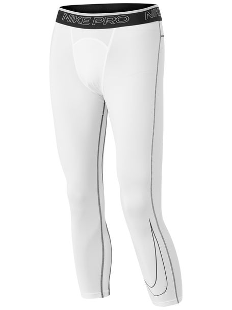 Nike Men's Pro Dri-FIT Compression White Leggings Hibbett, 43% OFF