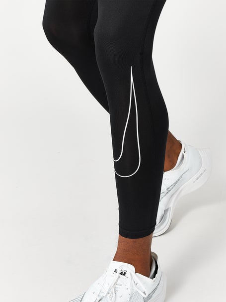 Nike Pro Men's Training Tights CJ5120-010 In Black/White