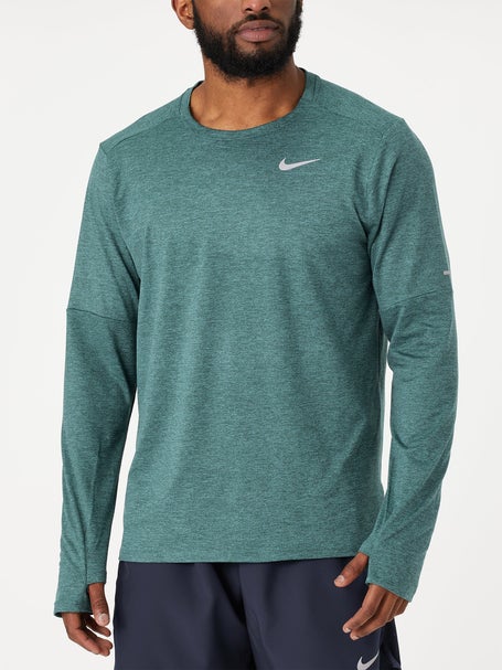 naranja atravesar raqueta Nike Men's Spring Dri-FIT Element Crew Long Sleeve | Running Warehouse