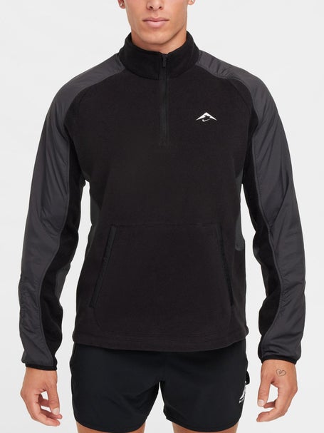 Nike Mens Polartec Trail Fleece Quarter Zip