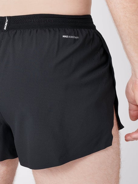 Nike AeroSwift Men's 2 Running Shorts CJ7837-010 (Black/White), Small :  : Clothing, Shoes & Accessories