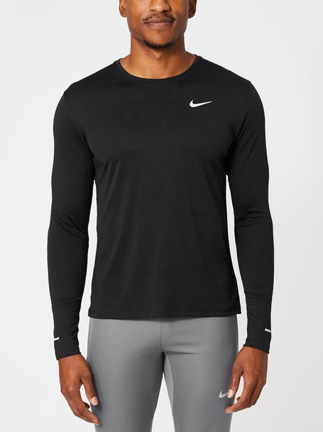 Rugido Dinamarca mezclador Nike Men's Core Dri-FIT UV Miler Top Long Sleeve | Running Warehouse