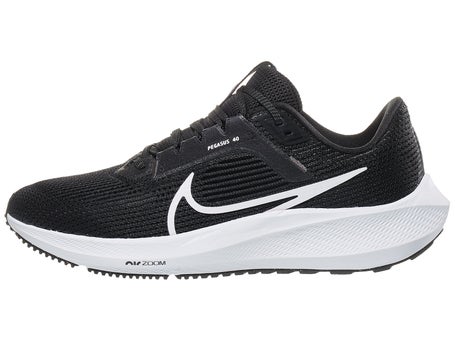 Nike Pegasus 40 Women's Shoes Black/White/Anthraci | Running Warehouse