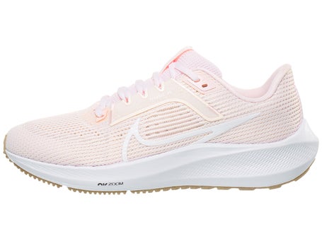 Pegasus 40 Shoes Pearl Pink/White | Running Warehouse