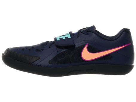 Nike Zoom Rival SD 2 Throw Shoes\Unisex\Obsidian/Orange