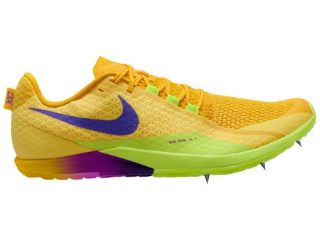 Nike Zoom Rival XC 7 Shoes\Kids\Citron/Indigo/Blue