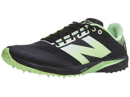 NEW NEW BALANCE men\'s spiked running track shoes in white/green/black New Balance FuelCell Flite-S Spikes Unisex Black/Mint  main image 2