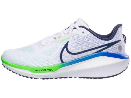 Nike Vomero 17 Men's Shoes White/Blue/Platinum | Running Warehouse