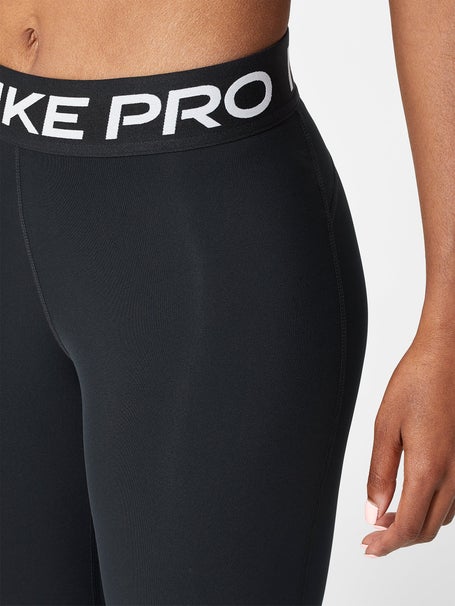 Nike Pro Womens Tights (Black-White), Nike