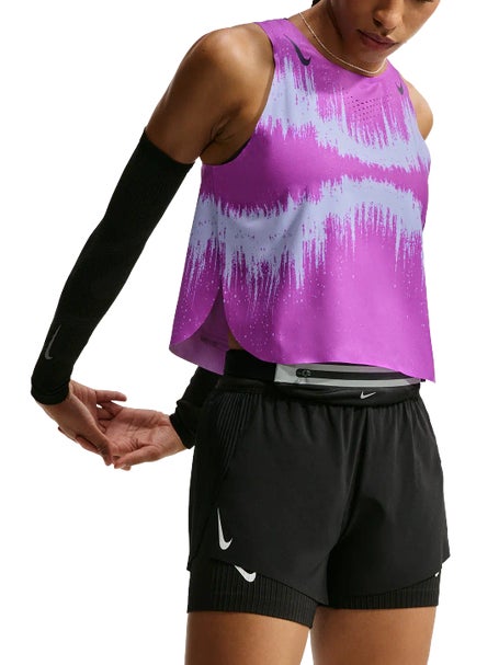 Nike Womens Aeroswift Dri-FIT ADV Graphic Crop Tank