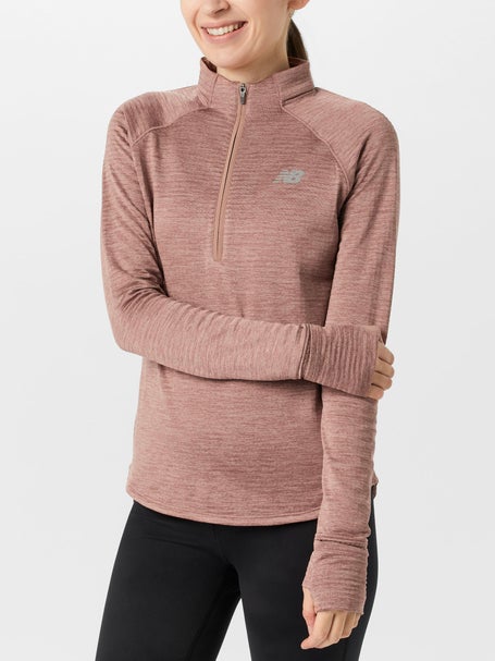 New Balance Womens Athletics Heat Grid Half Zip