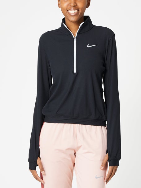 half zip top nike