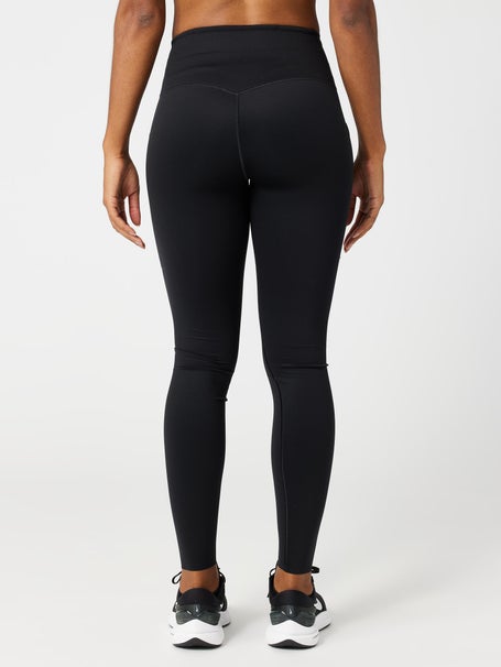 Nike Dri-Fit Running Leggings Black Size Womens Medium Compression  Drawstring