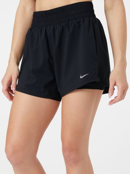 Women's Nike One Dri-Fit High Rise 3in Short - Black