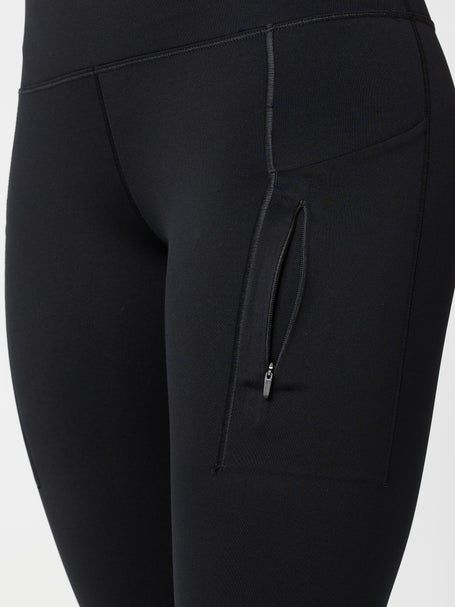 Nike Women's Legend Tight Fit Burnout Capri Leggings Size XS Black 725095  010