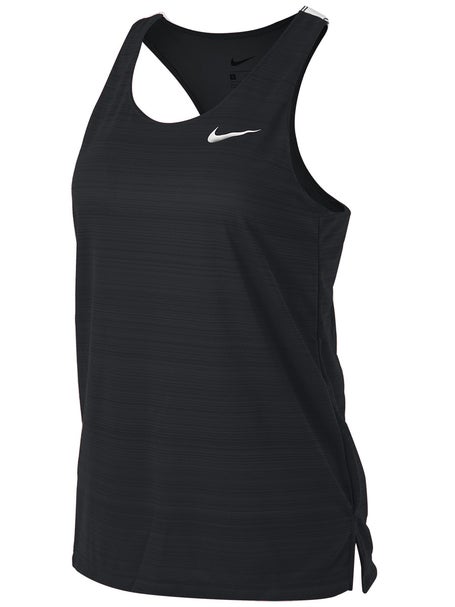 Nike Women's Dri-Fit Race Running Singlet, XL, White