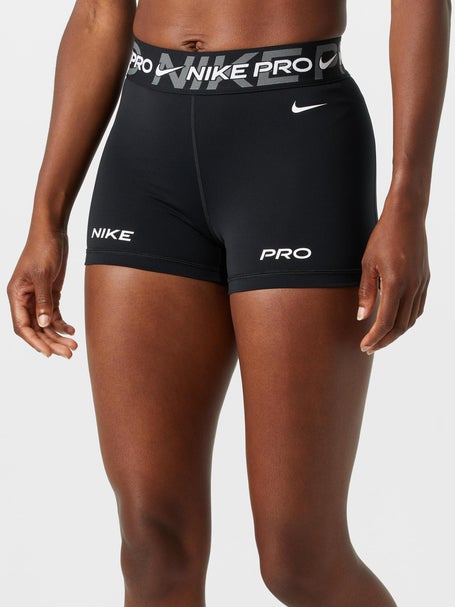 Nike Womens Pro Dri Fit Mid Rise 3 Biker Shorts Running Warehouse 7785