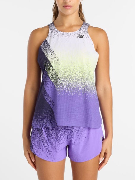 New Balance Womens Race Day UltraLight Printed Singlet