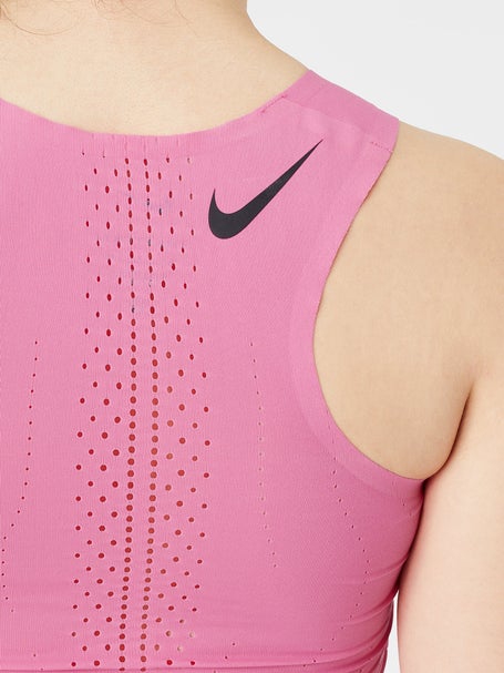 Nike Womens Fit-Dri Tank Top Built-in Bra Hot Pink Small Excellent