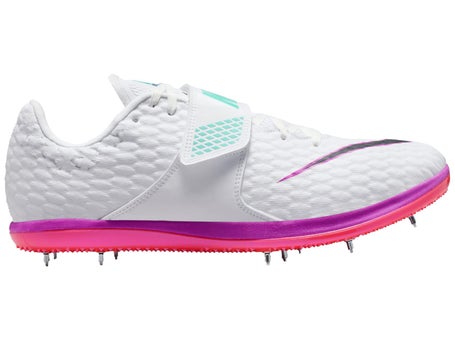 Nike Zoom High Jump Elite Spikes\Unisex\White/Obsidian