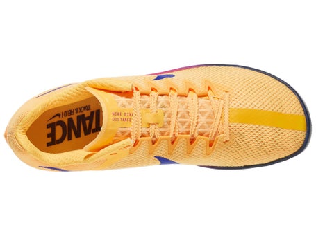 Nike Zoom Rival D 10 Distance Spikes‎ Volt Yellow Mens 10 UK 9 EU 44 All Gender Nike Zoom Rival Multi Spike - Volt/Cave Purple  main image 2
