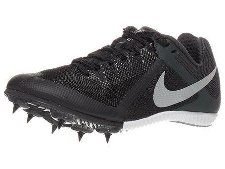 Nike Zoom Rival Multi Track Shoes Kid's Black/Silver/Bk Running