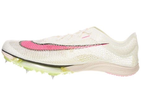 Nike Air Zoom Victory Spikes Unisex Sail/Pink/Lemon | Running Warehouse