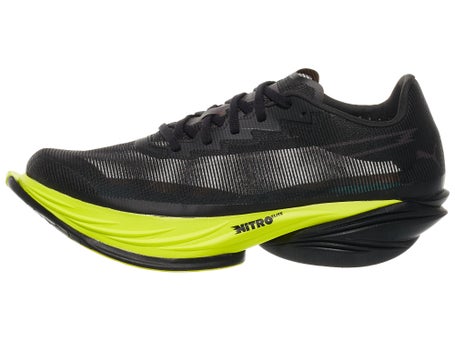 PUMA Fast-R Nitro Elite 3\Mens Shoes\Blk/Lme/Shim/Grn