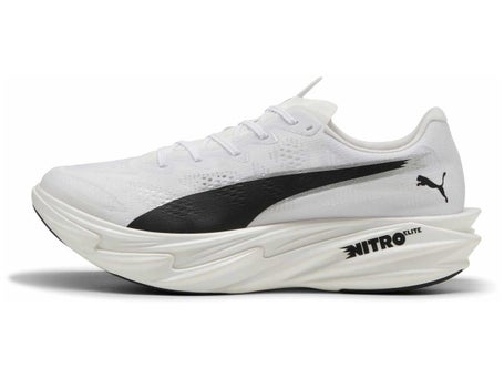 PUMA Deviate Nitro Elite 4\Mens Shoes\White/Black