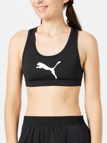 PUMA Fit Mid Impact Training Bra, Puma Black, PUMA Shop All Puma