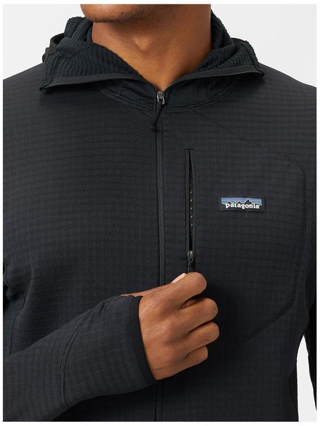 Patagonia Men's Black Full-Zip Work Hoody Sweatshirt - Sample