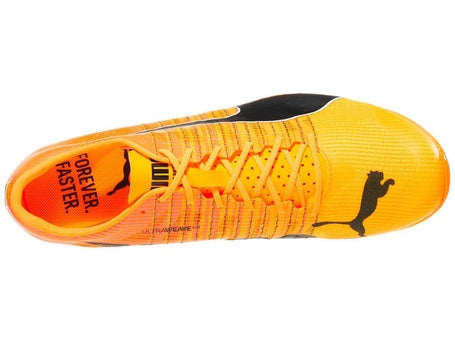 PUMA evoSpeed 400 Nitro 2 Spikes Unisex Sun Stream/Blk | Running 