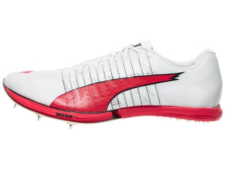 PUMA evoSPEED Forte Nitro Elite Spikes\Unisex\White/Red