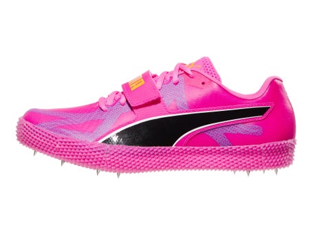 PUMA High Jump Nitro Spikes\Unisex\Pink/Sun/Black