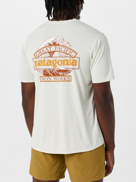 Patagonia Mens Capilene Daily Short Sleeve Great Waves